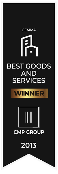 GEMMA "Best Goods and Services" 2013, winner (GJA CIP) GEMMA "Best Goods and Services" 2013, winner (GJA CIP)