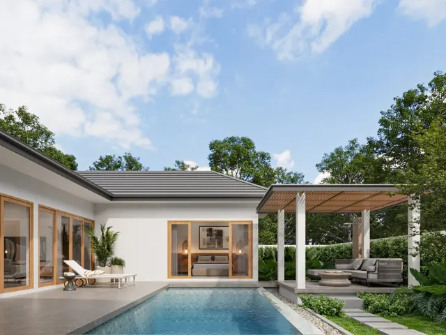 3-bedroom pool villa at Ruecha Villa, Khao Lak
