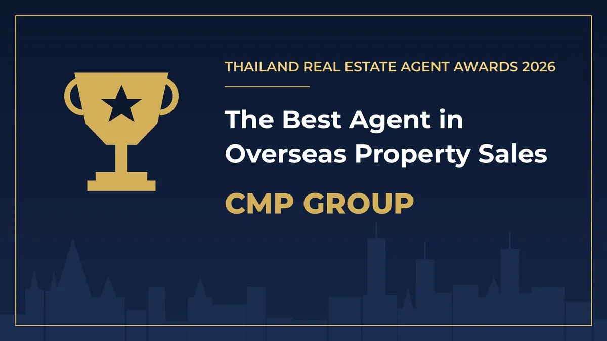 Thailand Real Estate Agent Awards 2026: The Best Agent in Overseas Property Sales, CMP Group