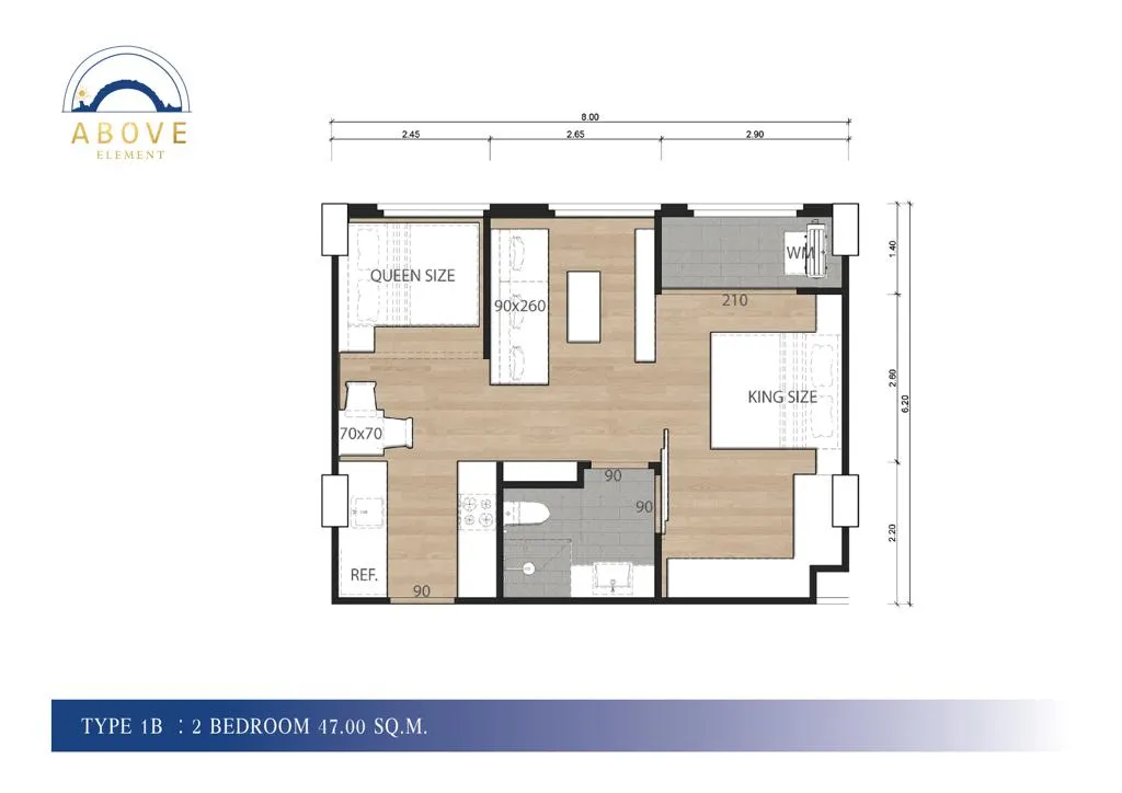 Apartment, 76 m² in Phuket — photo 14