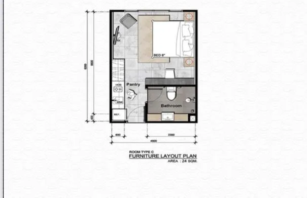 Studio apartment, 24 m² in Phuket — photo 5
