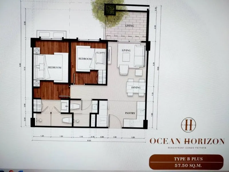 Apartment, 57.5 m² in Pattaya — photo 17