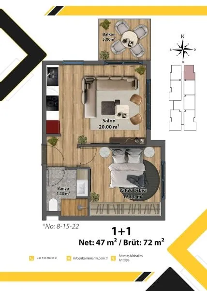 Apartment, 105 m² in Antalya — photo 13