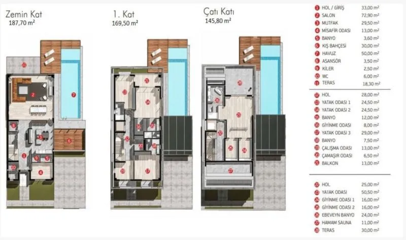 Apartment, 510 m² in Antalya — photo 2