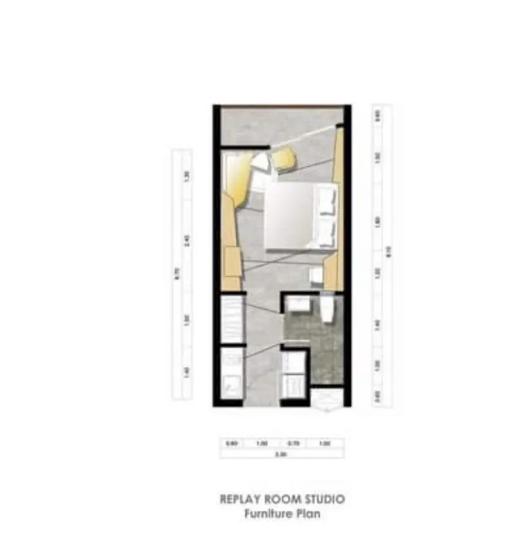 Studio apartment, 26 m² in Pattaya — photo 8