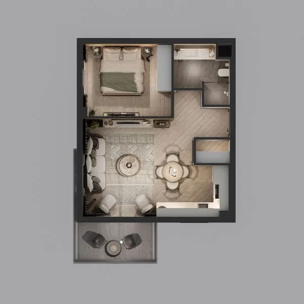 Apartment, 56 m² in Antalya — photo 2