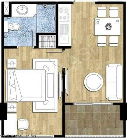 Apartment, 34 m² in Pattaya — photo 3