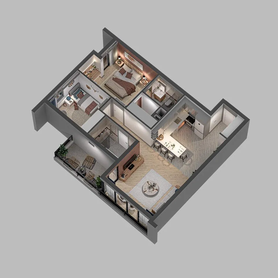 Apartment, 76 m² in Antalya — photo 17